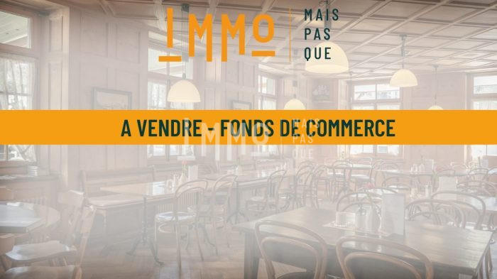 Fonds de commerce - Hôtellerie / Restauration - 150 m²