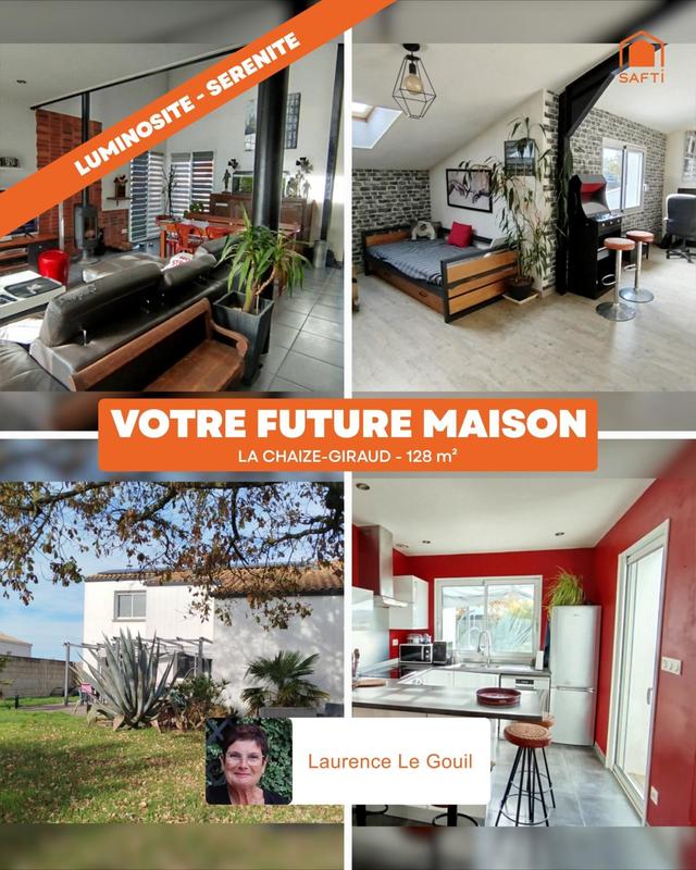 Maison - 128 m² - 4 pièces