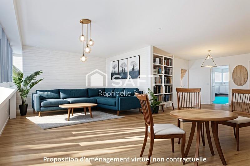 Appartement - 110 m² - 5 pièces