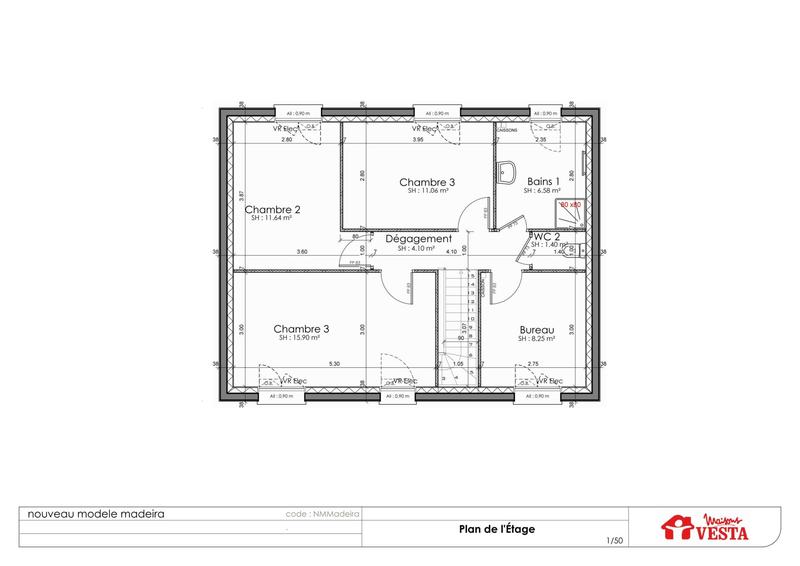 Maison - 101 m² - 4 pièces