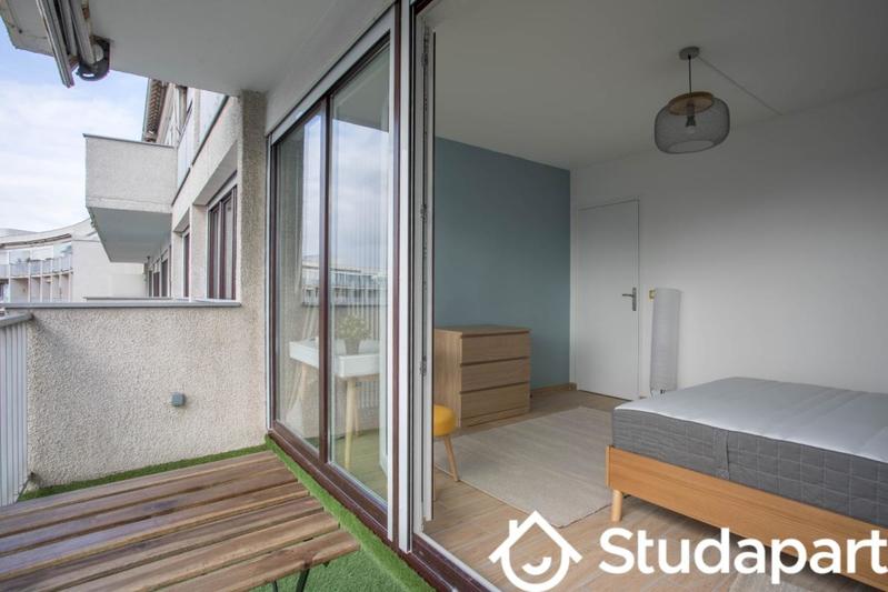 Chambre - 13 m² - 1 pièce