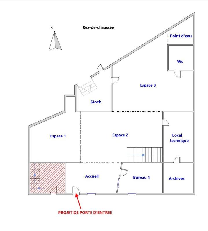 Local commercial - 195 m² - 5 pièces