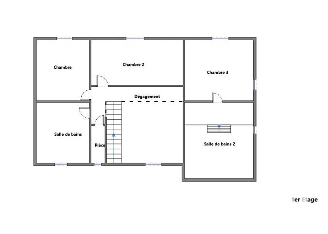 Maison - 152 m² - 6 pièces