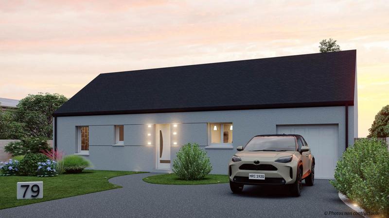 Maison - 79 m² - 5 pièces