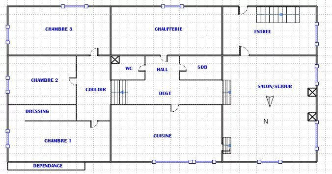 Ferme - 134 m² - 4 pièces
