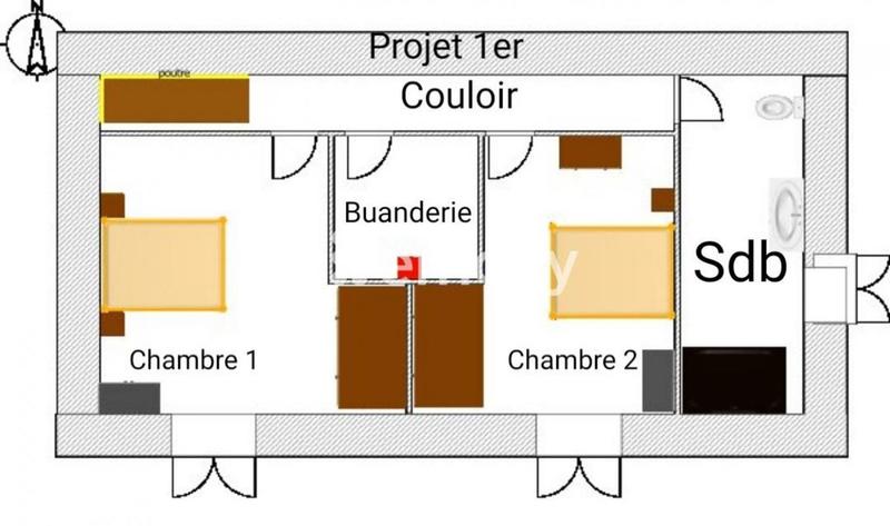 Maison - 130 m² - 2 pièces