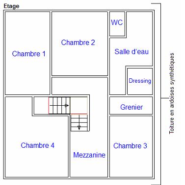 Maison - 110 m² - 6 pièces