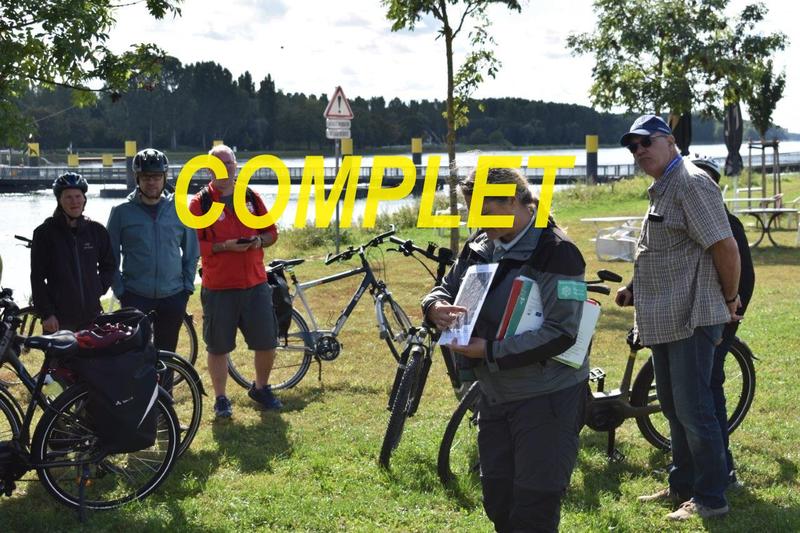 Visite guidée à vélo à travers les réserves de part et d’autre du Rhin