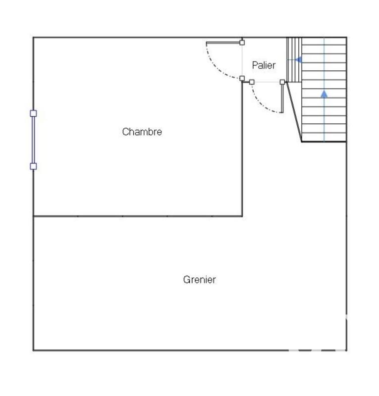 Maison de ville - 51 m² - 2 pièces