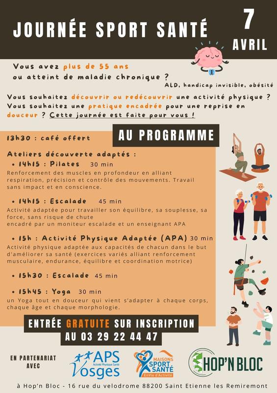 Journée Sport Santé Gratuite - Activités multisports