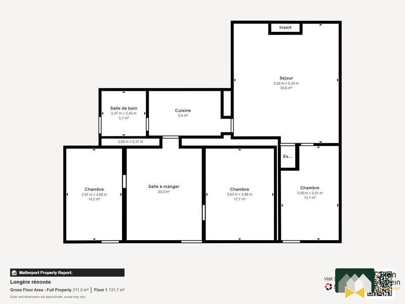 Maison - 165 m² - 7 pièces