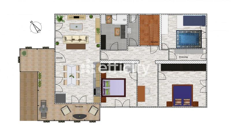 Maison - 169 m² - 6 pièces