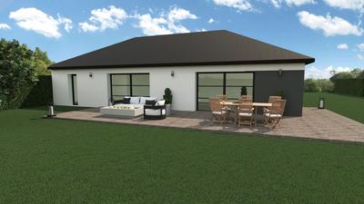 Maison - 100 m² - 4 pièces