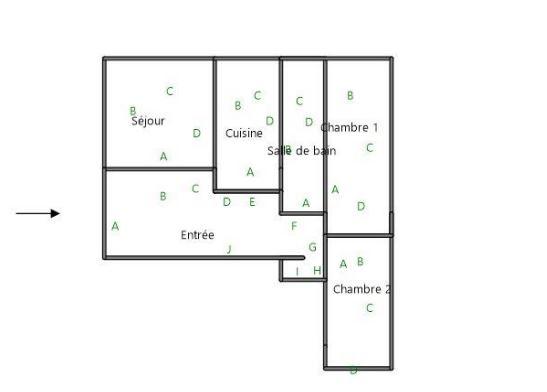 Appartement - 65 m²