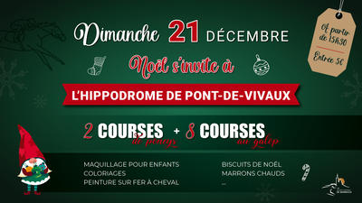 Noël s'invite à l'Hippodrome de Pont-de-Vivaux