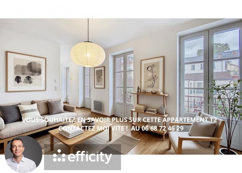 Appartement - 43 m² - 2 pièces