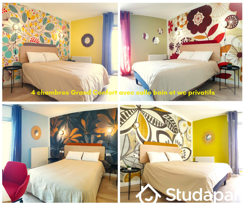 Chambre - 15 m² - 1 pièce