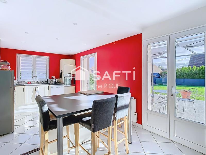 Maison - 126 m² - 7 pièces