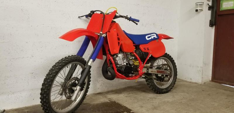 Honda Cr 250 honda rouge 0250 704