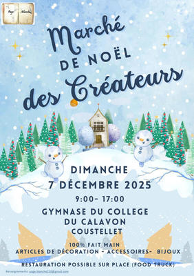 Marché de noël des créateurs