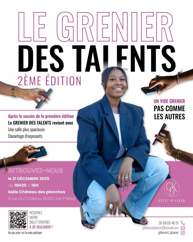 Le grenier des talents, 2ème édition