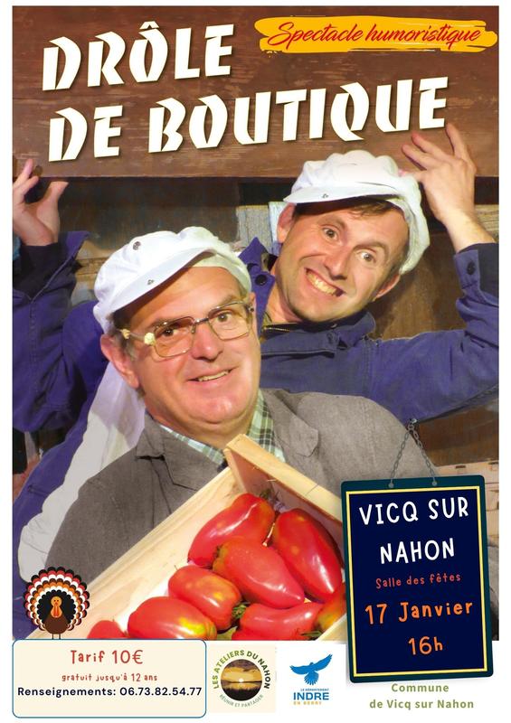 Théâtre : Drôle de Boutique de Frédéric Gaultier