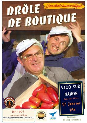 Théâtre : Drôle de Boutique de Frédéric Gaultier