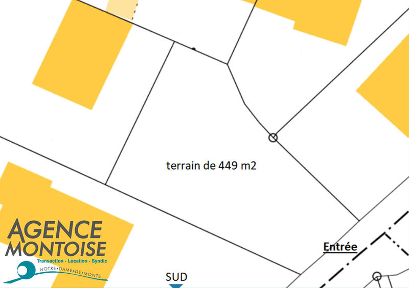 Terrain - 449 m²