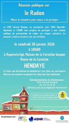 Réunion publique sur le Radon