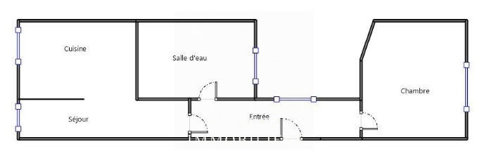 Appartement - 36 m² - 2 pièces