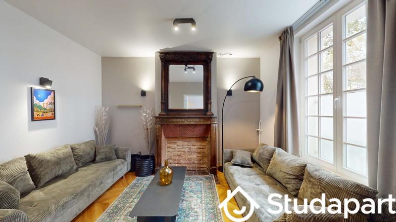 Chambre - 12 m² - 1 pièce