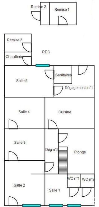 Local commercial - 464 m²