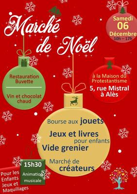 Marché de noël - bourse aux jouets
