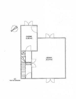Maison - 81 m² - 5 pièces