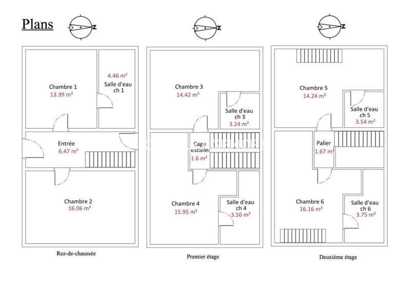Immeuble - 119 m² - 6 pièces