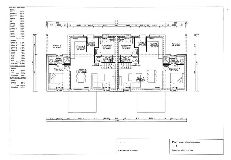 Villa - 96 m² - 5 pièces