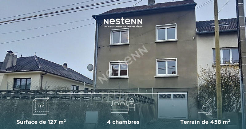 Maison - 127 m² - 8 pièces