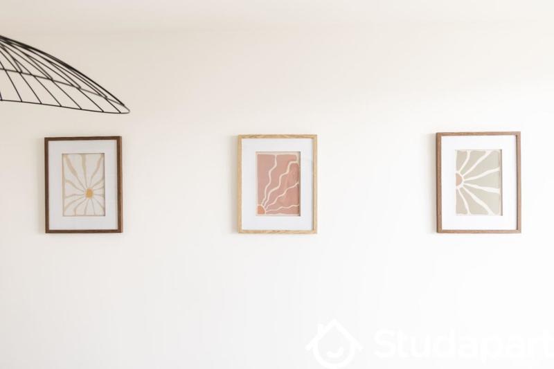 Chambre - 9 m² - 1 pièce