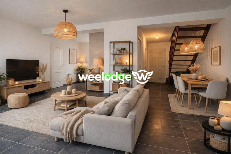 Maison - 80 m² - 5 pièces