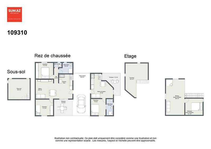 Maison - 150 m² - 5 pièces