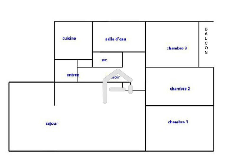 Appartement - 98 m² - 5 pièces