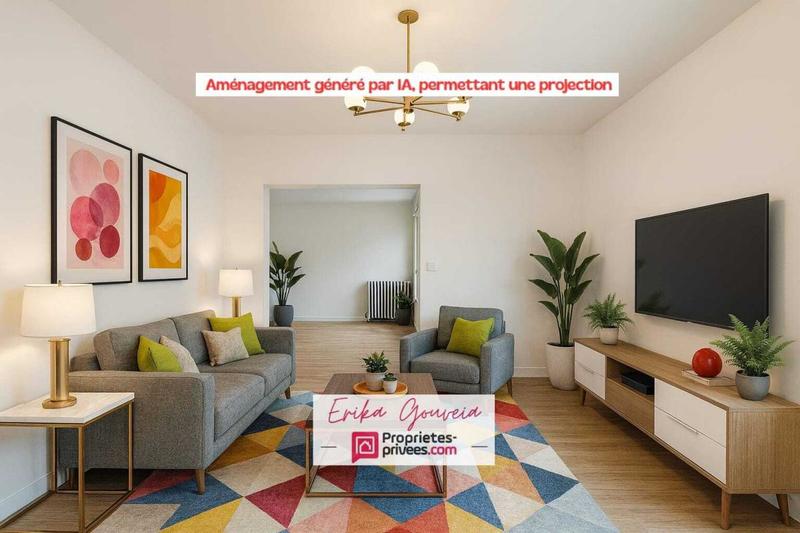 Appartement - 82 m² - 3 pièces