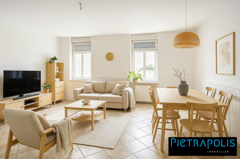 Appartement - 77 m² - 3 pièces