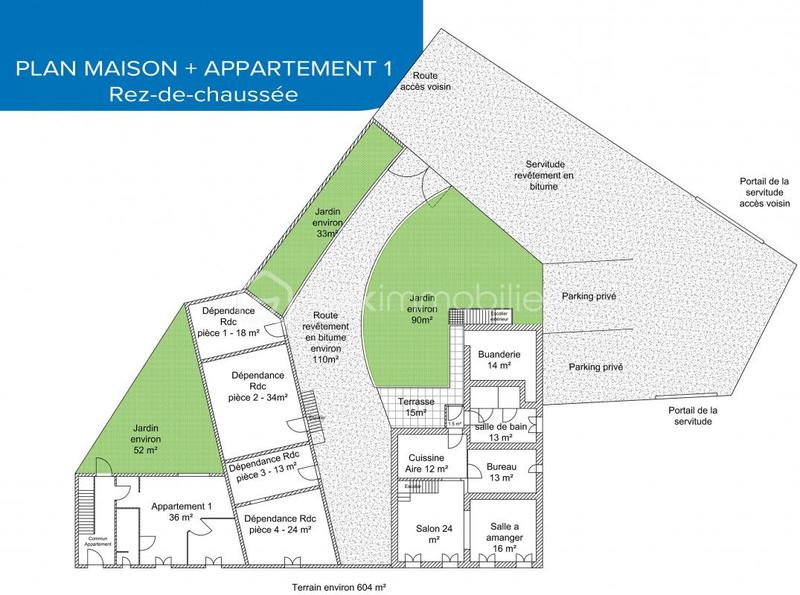 Corps de ferme - 136 m² - 7 pièces