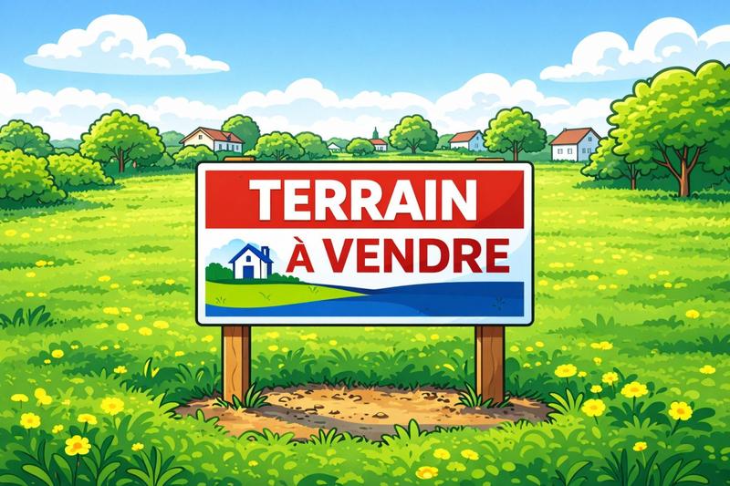 Terrain - 607 m²