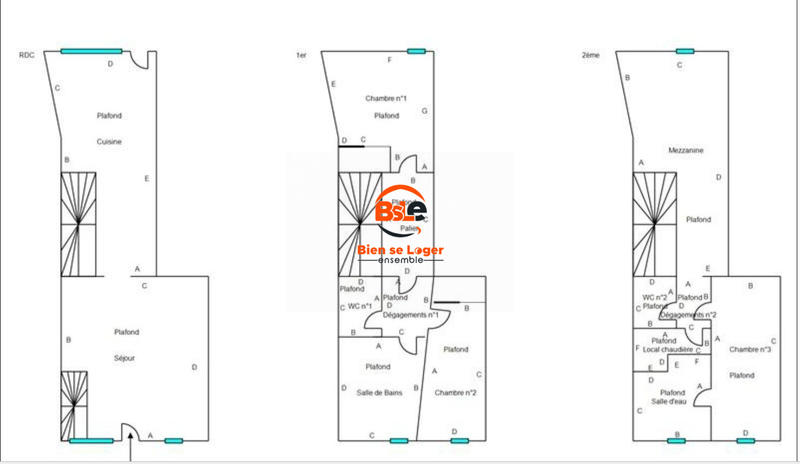 Maison - 107 m² - 5 pièces