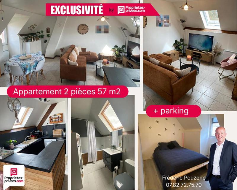 Appartement - 57 m² - 2 pièces