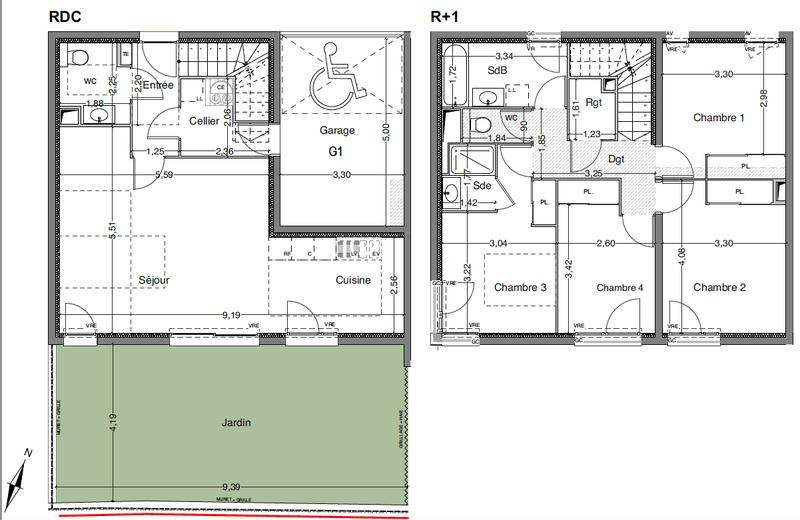 Maison - 111 m² - 5 pièces