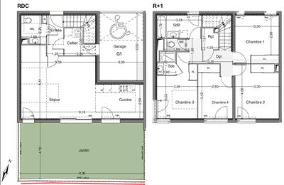 Maison - 111 m² - 5 pièces