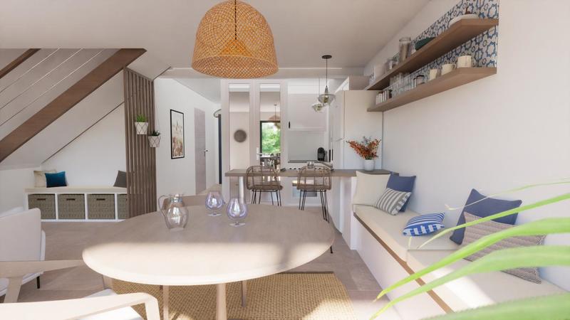 Maison de village - 68 m² - 3 pièces